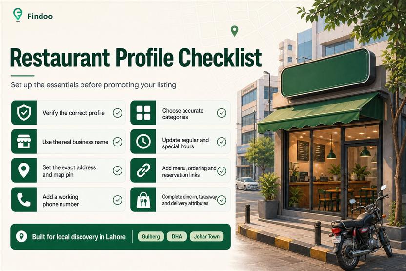 Restaurant Google Business Profile optimization checklist by Findoo