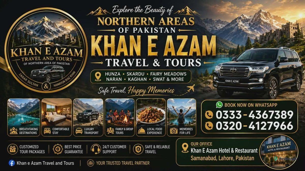 Khan E  Azam travel and tours