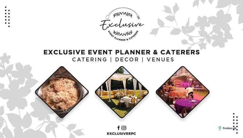 Exclusive Event Planner & Caterers